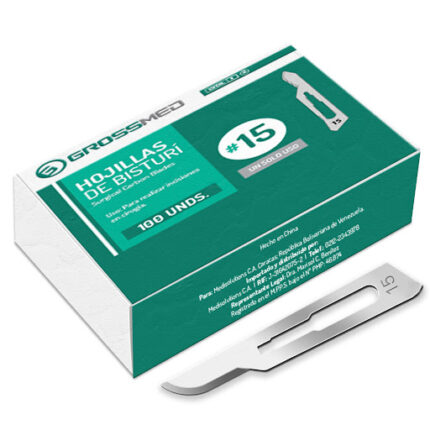 Hojillas de bisturí número 15